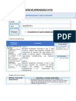 Sesión de Matematica Multigrado