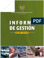 7227 230511 Informe Gestion 2006 2009 Lozano Contraloria Rendi Cuentas