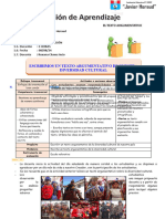 08 Agost Sesion Comun Escribimos Texto Argumentativo