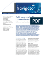 Debt Swap and Debt Conversion Strategies