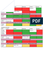 Horario 2024