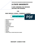 DELSU Post UTME Past Questions For Nursing PDF