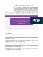 Create Your Gmail Account Today Simple Steps To Sign Up and Log in