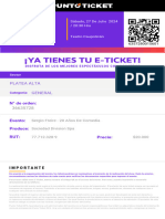 Eticket - Platea Alta - Div173 - 27072024 - 2030 - 36635728 - 1