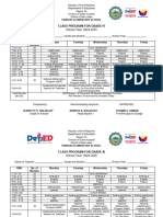 Final GRADE 1 6 CLASS PROGRAM