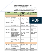 Rundown Semarak Aksi P5