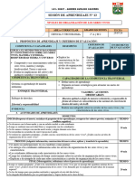 Sesión de Aprendizaje - N 13-Iii Bime