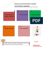 JADWAL PEMBERSIHAN KELAS DAN PENYIRAMAN TANAMAN - docxKLSXI