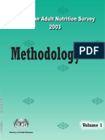 Malaysian Adult Nutrition Survey 2003 - MOH - Volume 1 Methodology