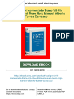 (PDF Download) Código Civil Comentado Tomo VII 4th Edition Manuel Muro Rojo Manuel Alberto Torres Carrasco Fulll Chapter