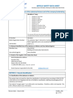 Safety Datasheet UltraMirror 23