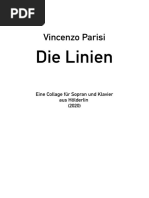 Vincenzo Parisi - Die Linien (Score)