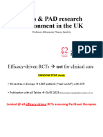 RCTs in The UK LIVE Saratzis COVENTRY July Meeting