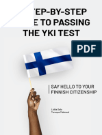 A Step by Step Guide To Passing The YKI Test Nov 2023 V 1.1