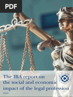 The IBA Report On The Social and Economic Impact of The Legal Profession