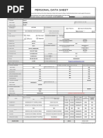 Personal Data Sheet - Eugene T. Colot-NEW1