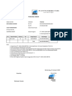 Purchase Order: Muchamad Gunodo