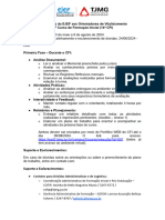 Informações Importantes para Os Orientadores de Vitaliciamento.