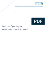 Je Standard Chartered Joint Account Form