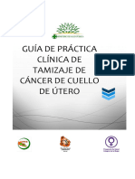 Guia de Practica Clinica Cancer Cuello Uterino 2014