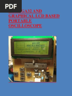 Atmega32 and Graphical LCD Based Portable Oscilloscope