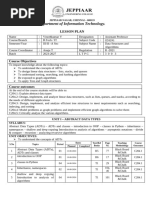 DSA Lesson Plan CD3291 JEC