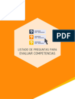 Preguntas para Evaluar Competencias