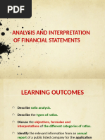 Interpretation of Financial Statements