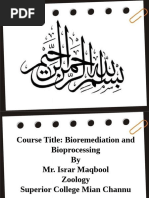 Concepts of Bioremediation - Ex Situ and in Situ Bioremediation 1-1