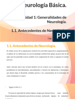 1.1 Antecedentes de Neurología.