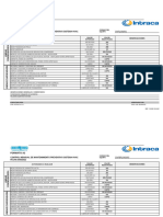 FORMULARIO A2 CONTROL MENSUAL DE MANTENIMIENTO - INTRACA - Final - Mayo - 2022