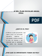 Elaboraciã N Del Plan Escolar Anual (Pea)