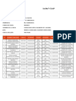 1x10 Report List