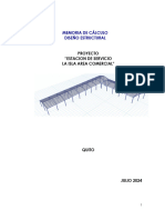 Memoria de Calculo Area Comercial