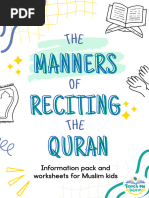 The Manners of Reciting The Quran