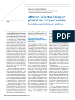 Affective-Reflective Theory of Physical Inactivity and Exercise