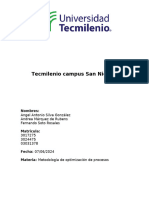 Actividad 2 Metodologia de Optimizacion de Procesos