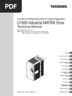 U1000 Industrial MATRIX Drive: Technical Manual