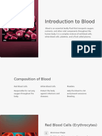 Introduction To Blood