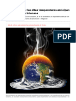 Efecto Decisivo - Las Altas Temperaturas Anticipan Huracanes Más Intensos - El Nuevo Día