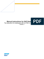 Manual Instructions For SAP Note 3498413