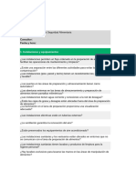 Checklist Seguridad Alimentaria