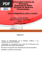 Antidiabeticos Orales e Insulina