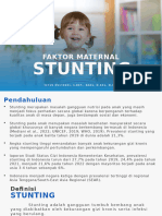 Faktor Maternal: Stunting