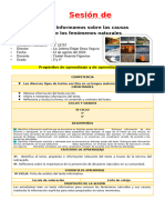 Iv Ciclo Dia 3 Comu Nos Informamos Sobre Las Causas de Los Fenómenos Naturales