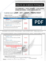 Corrige CB2 PH1 Phy Ensp - Iut 2024 - Das