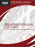 Module 2 Midterm Philippine Popular Culture