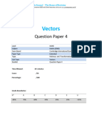 71.4 Vectors - Cie Igcse Maths 0580-Ext Theory-Qp