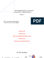 Clase N - 3 Electrocardiograf-A y Cuidados de Paciente Cardiol-Gico