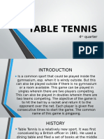 Table Tennis